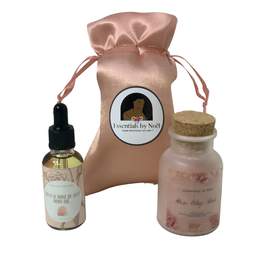 Rose Clay Facial Mask Kit