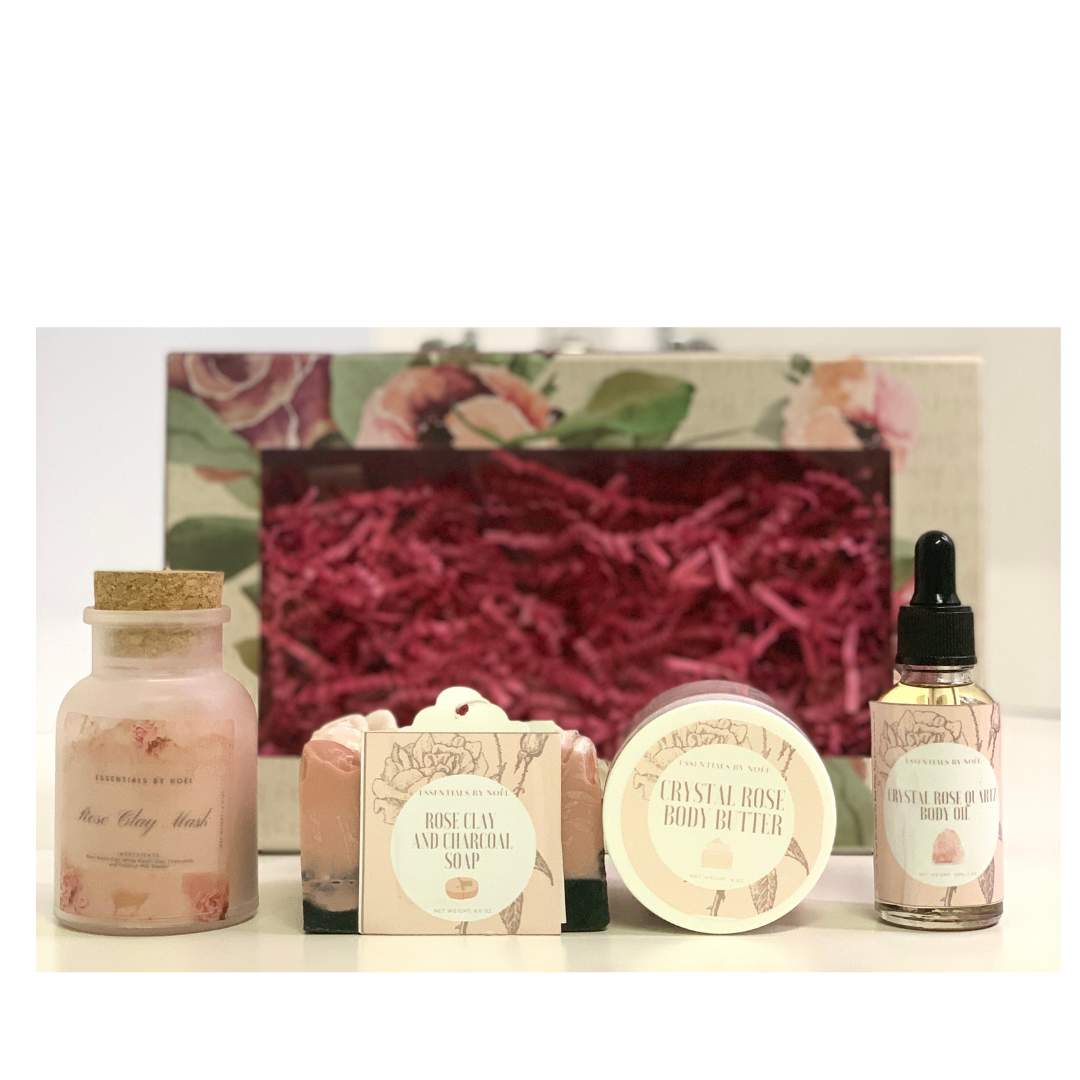 Exclusive Crystal Rose 4 piece-Bundle