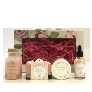 Exclusive Crystal Rose 4 piece-Bundle