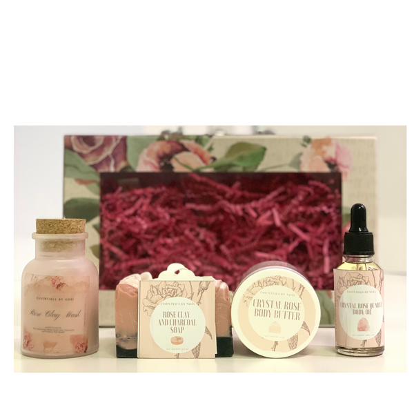 Exclusive Crystal Rose 4 piece-Bundle