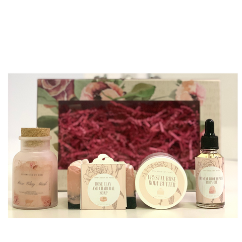 Exclusive Crystal Rose 4 piece-Bundle