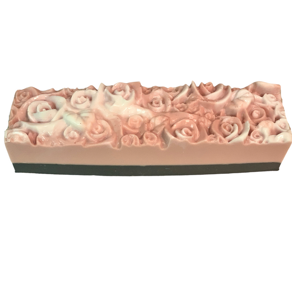 Crystal Rose Clay and Charcoal Soap